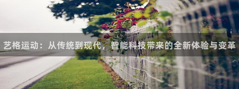 九游体育官网下载招商电话号码是多少：艺格运动：从传统