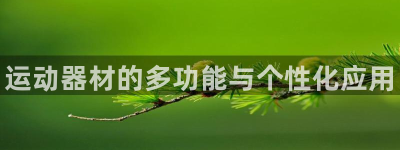 九游体育官方正版app娱乐首页官网下载：运动器材的多功能与个
